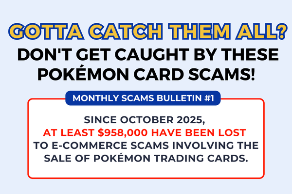 Monthly Scams Bulletin